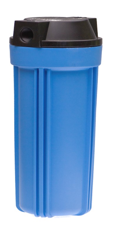 10" Blue  Filter Housing 1/2" FNPT