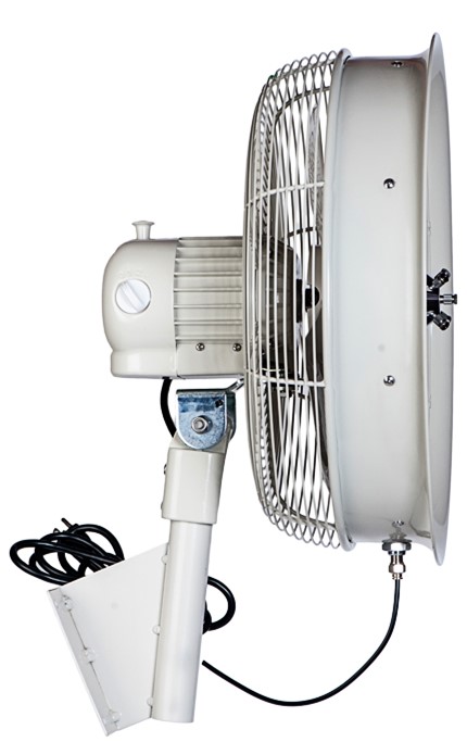 24' Oscillating Misting Fan (White)