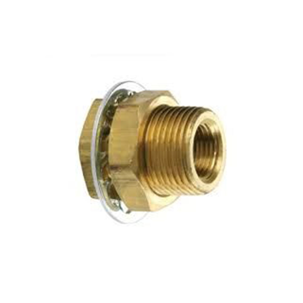 3/8" Brass Bulkhead Fitting