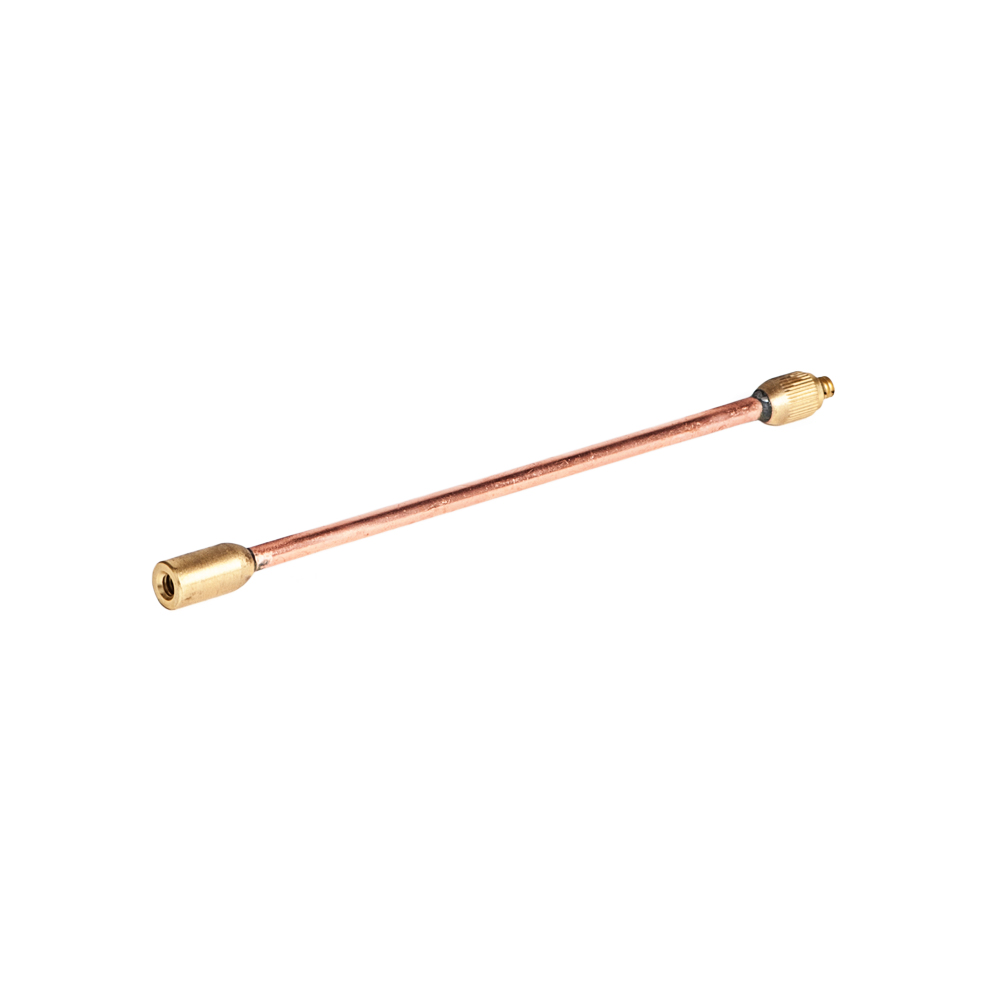 Copper Nozzle Ext. 12" x 12/24 Thread