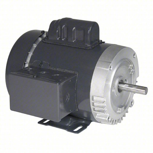 Elect. Motor 1.5 HP C-Face 120/208-230 1- Phase 14/ 7 Amps