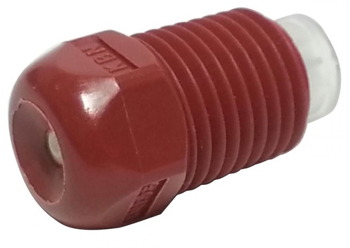 [52252] 1/4" NPT Ceramic Nozzle  .027 GPM/ 1.64 GPH ( Red )