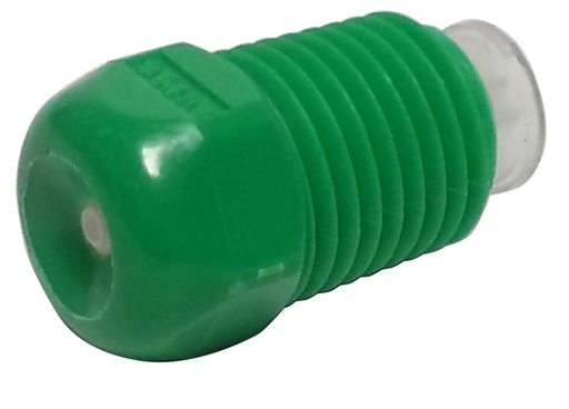 [52253] 1/4" NPT Ceramic Nozzle  .056 GPM / 3.36 GPH ( Green)