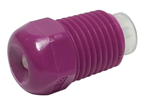 [52254] 1/4" NPT Ceramic Nozzle  .100 GPM / 6.0 GPH (Purple)