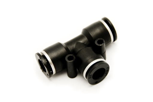 [52341] 1/4" Plastic Push Lock Tee