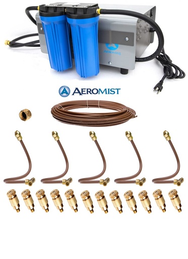 [52461-E] 60 Nozzle Fog Kit w/ Enclosed Pump