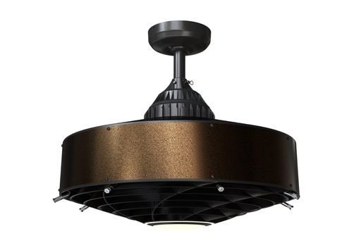 [68020-CF-BROWN METALLIC] Ceiling Mount Misting Fan - Brown Metallic