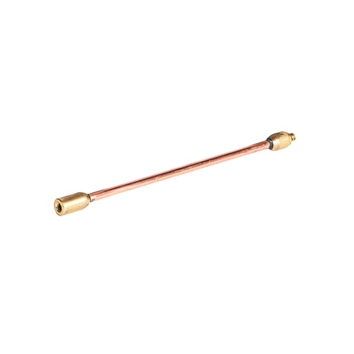 [52506-12-12/24] Copper Nozzle Ext. 12" x 12/24 Thread